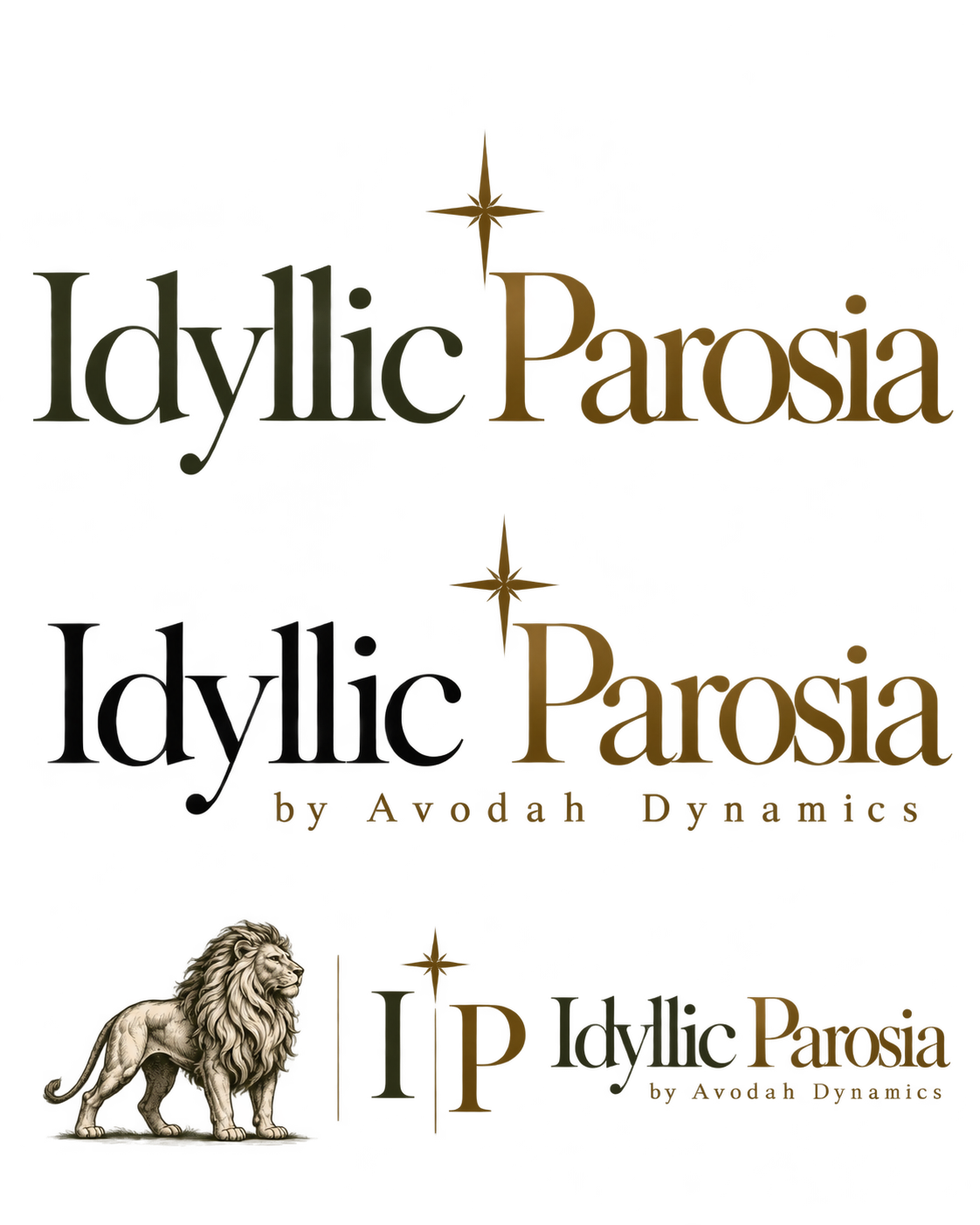 Wordmark and lettermark suite